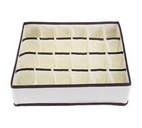 Youngine 24 Cell Collapsible Closet Organizers Drawer Dividers Foldable Clothes Drawer Storage Boxes for Bra Underwear Socks