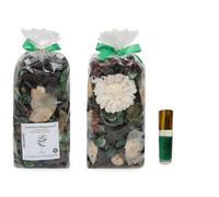 Youngland Jasmine Potpourri Bags - Jasmine Scented Pot pourri Dried Flowers for Spring Decor, Home Fragrance, and Valentine's Day - 2 Bags (8.4oz)