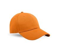 Youngly® Kids 5 Panel Button Baseball Cap Boys Girls School Pre-Curved Adjustable Cotton Outdoor Summer Sun Hat (Orange)