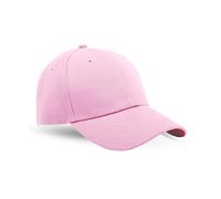 Youngly® Kids 5 Panel Button Baseball Cap Boys Girls School Pre-Curved Adjustable Cotton Outdoor Summer Sun Hat (Classic Pink)