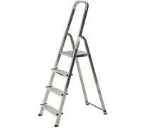 Werner 4 Tread Platform Step Ladder Aluminium Lightweight EN131 Certified