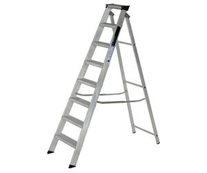 Youngman Industrial Builders Step Ladder 8 Tread