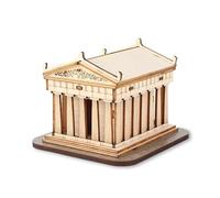 영공방 Youngmodeler Hobby Wooden Model Kit - Parthenon Greek Temple, DIY Architecture Decor