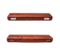 YoungMonic 1pc 17 Hole Flute Case Hard Wood Strong Lightweight Flute Box Durable Wooden Case (Red)
