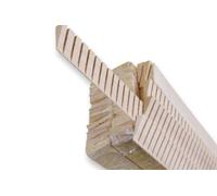 YoungMonic 25 Strips 740x17x5mm Luthier Solid Wood Guitar Parts for Acoustic Guitar DIY (25pcs)