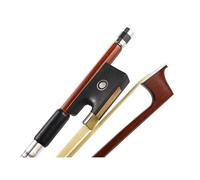 YoungMonic 3/4 and 4/4 Full Size Violin Bow AAA Grade Mongolian Horsehair Brazilwood Premium Violin Bow Lightweight Fiddle Bow with Deep & Powerful Tone for Advance Level Violins (3/4)