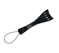 YoungMonic 3/4 Upright Double Bass Tailpiece 4 String Bass Tailpiece Natural Ebony Bass Part