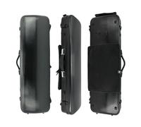 YoungMonic 4/4 Full Size Violin Case Carbon Fiber Rectangular Code Lock Lightweight Colourful Case with Strong Strap