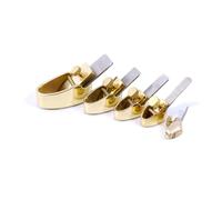 YoungMonic 5 PCS Miniature Gold Copper Violin Thumb Planer Set Width Suitable For Diy Violin Professional Luthier Making Musical Instrument Tools (01)