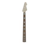 YoungMonic Bass Guitar Neck 20Fret 30Inch Maple Rosewood Fretboard Block Inlay Unfinished Bolt On Guitar Replace