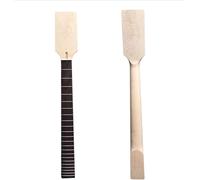 YoungMonic Electric Guitar Neck 22/24 Fret 24.75/25.5 inch Rosewood Fretboard 48mm nut width and 58mm guitar heel width Not Inlay Paddle head DIY guitar necks (22 Fret 25.5 inch)