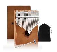 YoungMonic Kalimba Thumb Piano 21 Keys for Beginners & Adults Finger Thumb Piano with Accessory Music Gift for Beginners & Adults