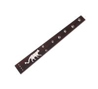 YoungMonic New Electric Guitar Rosewood Fretboard 24 Fret 25.5 Inch Cat Footprints Inlay for Electric Guitar Parts Replacement (22 fret 25.5 inch)