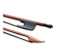 YoungMonic Violin Bow Full Size 4/4 Brazilwood Violin Bows Advanced Baroque Bows Well Balance Bow Concert Level Upgrade Fiddle Bow Mongolian Black Horse Hair (01)