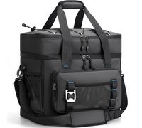 Youngoa Cool Bag, 40L Large Insulated Foldable Cool Box, Waterproof Portable Double Thermal Cooler Picnic Bags