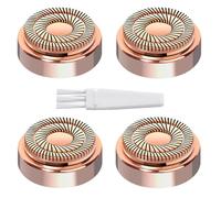 YOUNGPRO Facial Hair Remover Heads Generation 2 for Finishing Touch Flawless Facial Hair Removal Tool for women,Double Halo Painless and Smooth As Seen On TV.