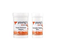 Young's 100g Yeast Nutrient & 50 Campden Tablets for Homebrew Brewing Wine, Cider, Mead