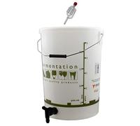Young's 25 Litre Fermentation Bucket with Drilled Lid, Tap and Airlock