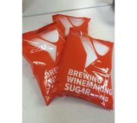 3 Kgs of Youngs Home Brew Brewing & Winemaking Sugar (3 bags in total)