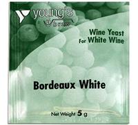 Youngs Bordeaux White Wine yeast 5g sachet