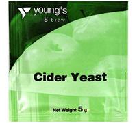 Youngs Brew Home Brew Yeast Cider Yeast For Cider 5g Sachet