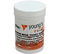 Youngs Brew Home Brewing Super Wine Yeast Compound For High Alcohol 60g