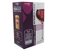 Young's Brew WineBuddy Home Brewing Wine Making Kit, 30 Bottle, 7 Day, with Airlock (Merlot)