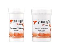 Young's Campden Tablets & Yeast Nutrient - Home Wine Making 2 Pack