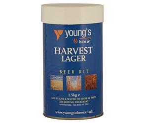 Young's Harvest Lager 40 pint 1.5kg 23L - Homebrew Beermaking Refill