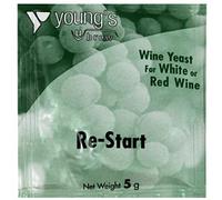 Youngs Re-start Wine yeast 5g sachet