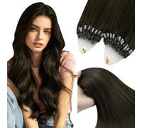 YoungSee Micro Bead Hair Extensions Real Human Hair Ash Brown Microlink Hair Extensions Cool Brown 18 Inch Micro Loop Hair Extension Real Human Hair Cold Fusion Hair Extension Straight 50 Strands 57g