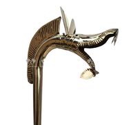 YOUNGSMITH METAL WORK 18 Gauge Brass Deskford Carnyx - Medieval Celtic Trumpet