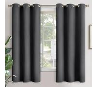 YoungsTex Blackout Curtains 68 Inches Length - Thermal Insulated with Grommet Room Darkening Window Drapes for Living Room Bedroom, 2 Panels, 42 x 68 Inch, Dark Grey