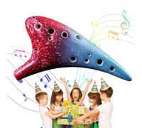 Youngwier 12 Hole Ceramic , Ceramic - Alto C 12-Hole - Alto C Instrument for Kids and Adults, Beginners - Easy to Learn Musical Instrument