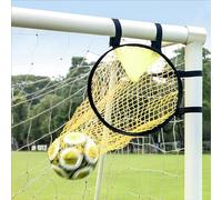 Youngwier Football Goal, Net, Soccer Top Bins Target Goal Target, Field Nets Training For Quarterbacks Practice, Finishing Drill 45x60cm Yellow