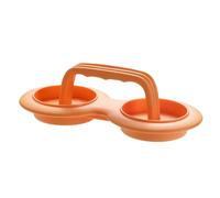 Youngwier Hamburger Press Patty Maker | Double Stuffed Burgers Maker Mold - Double Slider Burger Sausage Patty Press, Non-Stick Ring Molds for Cooking, Beef Veggie, Meat Burgers