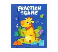 Youngwier Magnetic Fractional Calculation Demo for Children, Circles for Fractional Calculation, Educational Learning Building Blocks for Children from 6-12 Years, Teaching Aid for Middle School