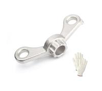 YOUNIEYO Bicycle Crank Adjusting Cap Tool, Professional Cranks Arm Extractor Compatible with Shimano Hollowtech II for Easy Crank Arm Removal and Maintenance (with Gloves)