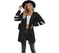YOUNIFIZ Womens Oversized Cardigans Soft Knit Long Sleeve Cable Loose Open Front Knit Sweater Cardigan
