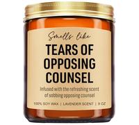 Younift Candle, Lawyer Gifts for Women, Men, Law School Essentials, Funny Christmas, Stocking Stuffers, Bar Exam, Graduation, Cool Gifts for Lawyers, Law Students, Graduates, Attorney, Future Lawyer