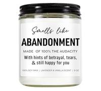 Younift Funny Scented Candle, Coworker Leaving Gifts for Women, Men - Going Away, Goodbye, Farewell Gifts for Coworkers, Friends, Boss, Work Bestie - Retirement, Moving Away Present Ideas - 9 oz