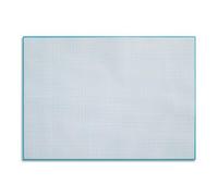 younikat Graph Paper Pad for Writing and Drawing I Detachable I Mathematics I Office School I DIN A3 I Large I Blue I Offset 90 g/m² 40 Sheets I dv_782