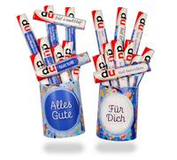 younikat Sticker Set Alles Gute und Für Dich Suitable for Two Duplo Chocolate Packs I Self-Adhesive I for Gift I Birthday I you0007
