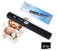 Youool A4 Portable USB Scanner - Handheld Color Document Scanner With 900 DPI Resolution, JPG/PDF Format, 16GB TF Card Included