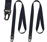 YOUOWO Key Lanyards, 2 Pack Neck Lanyard Black