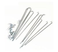 YOUPINSENSEN 36pcs 10G E-Bike Spokes Kit - Heavy Duty 3.18mm Motorcycle Spokes 95-225mm with Nipples for Electric Bike Wheel Repair(175mm)