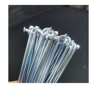 YOUPINSENSEN 36pcs 9G Heavy Duty Spokes - 3.5mm J-Bend 45# Steel for Off-Road Motorcycle E-Bike Wheel Modification, Reinforced Spoke Kit with Nipples(3.5X90mm)
