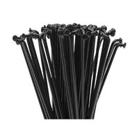 YOUPINSENSEN High-End foyBicycle Spokes Set - Black 14G with Nipples, High Strength for Road Bike Wheel Upgrade & Repair(J-Bend 236mm)