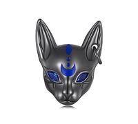 YOUPO 925 Sterling Silver Exotic Dark Wind Egyptian Cat Charms for Pandora Bracelet for Womens Birthday Original SCC2592