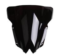 YOupo Motorcycle Front Windshield For Y&AMAHA YZF R6 600 2008 2009 2010 2011 2012 2013 2014 2015 2016 Motorcycle Windshield Windscreen(Black)